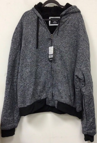 Hanton Sherpa Lined Mens Zip Jacket, 4XL, Appears New - Lot 723