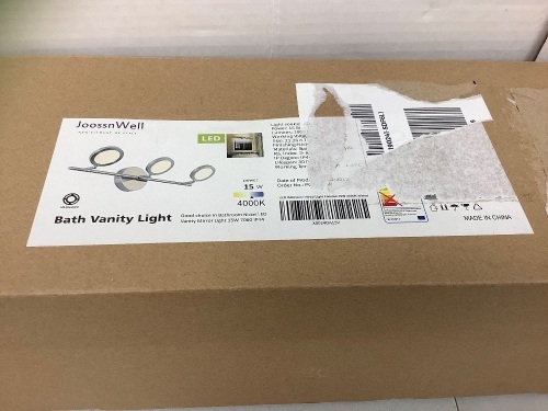 LED Vanity Light Fixture, Appears new - Lot 748