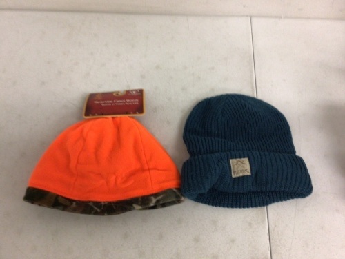 Lot of (2) Beanie Hats, Appears new - Lot 750