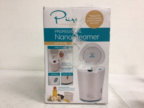 Pure NanoSteamer, Powers Up, Appears New - Lot 776