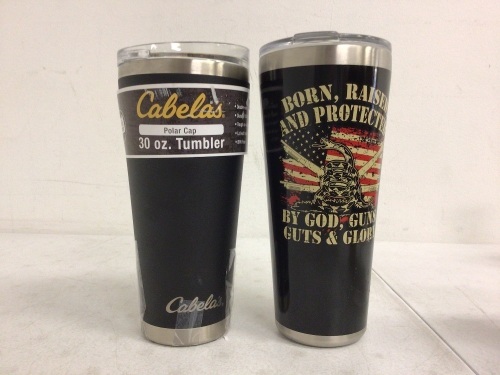 Lot of (2) Drink Tumblers, Appears New - Lot 786