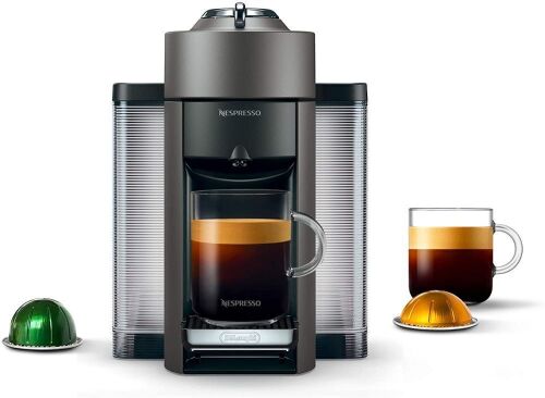 Nespresso Vertuo Coffee and Espresso Maker by De'Longhi, Titan - Lot 44