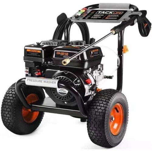 TACKLIFE 3300PSI Gas Pressure Washer, 30ft Pressure Hose CARB Compliant - Lot 68