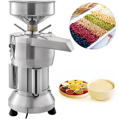 VEVOR Soybean Grinding Machine Soymilk Machine Soy Bean Pulping Milk 70kg/h 1800w - Lot 98