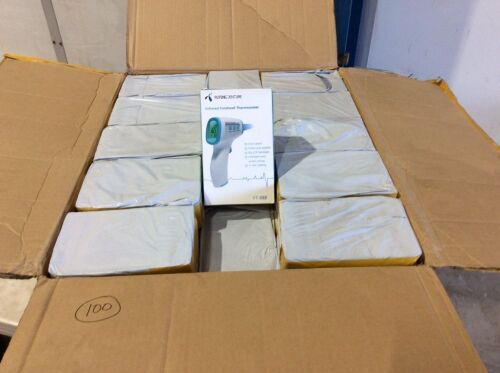 Case of (100) Futeng Denture Digital Infrared Forehead Thermometers - Lot 110