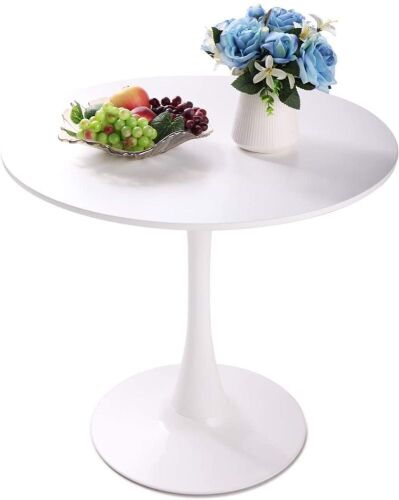 White Tulip Pedestal Table  - Lot 185