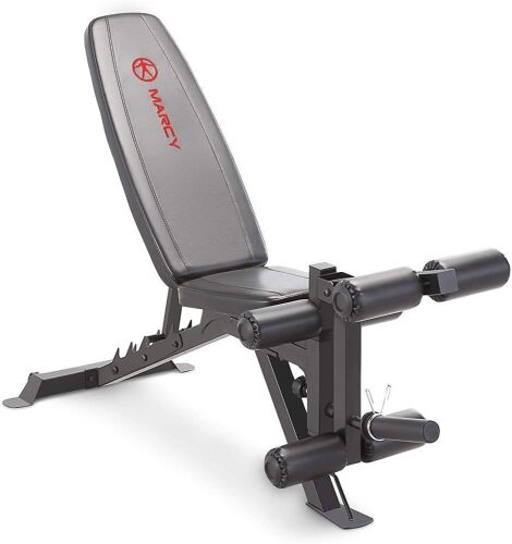 Marcy Adjustable 6 Position Utility Bench with Leg Developer and High Density Foam Padding SB-350 - Lot 274