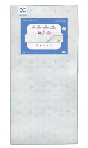 Delta Children Twinkle Galaxy Dual Sided Recycled Fiber Core Crib and Toddler Mattress - Lot 310