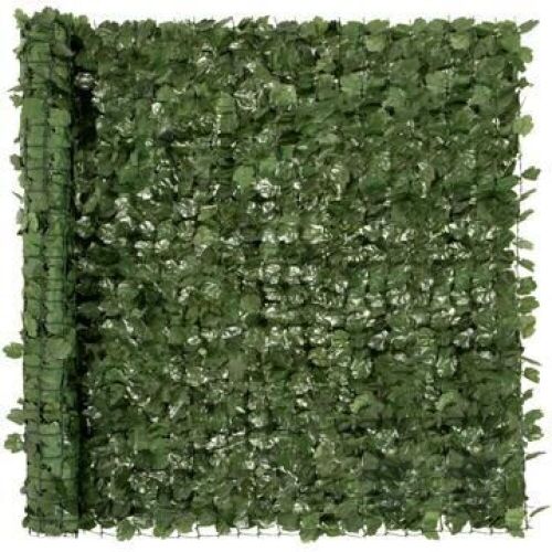 Outdoor Faux Ivy Privacy Screen Fence, 96" x 72"  - Lot 342