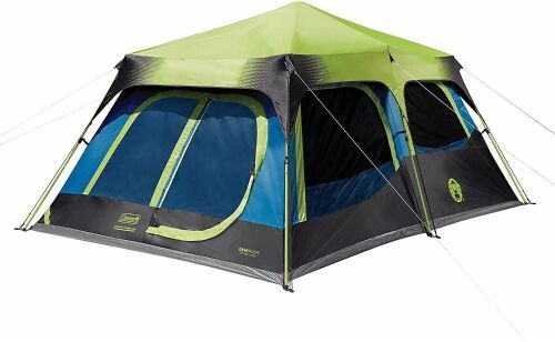 Coleman Dark Room Technology 10 Person Cabin Tent with Instant Setup in 60 Seconds - Lot 380