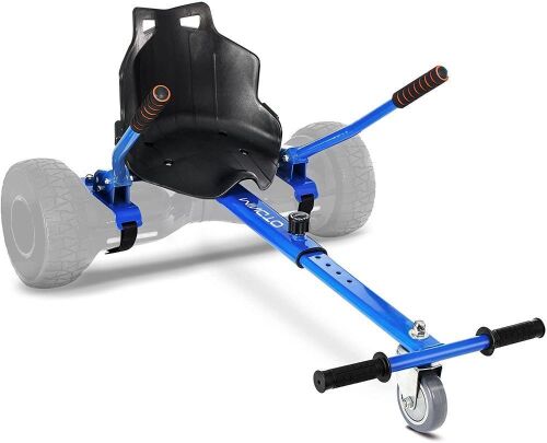 mingto Hoverboard Go Kart Seat Attachment, Adjustable Frame - Lot 387