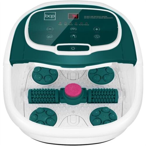 Automatic Heated Shiatsu Massage Foot Bath Spa w/ Pumice Stone - Lot 545