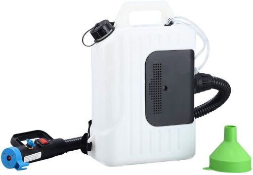 iPihsius Electric Backpack Fogger Machine, 2.64 Gal, 110V - Lot 559