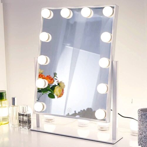 Chende Lighted Vanity Mirror with Dimmable LED Bulbs - Lot 604