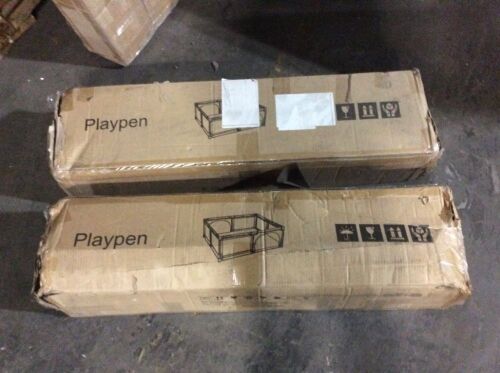 Lot of (2) E-Commerce Return Play Pens - Lot 609