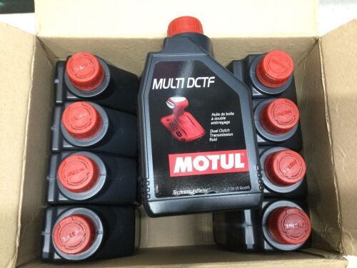 Case of (12) MOTUL Multi DCTF Dual Clutch Transmission Fluid, 1L - Lot 790