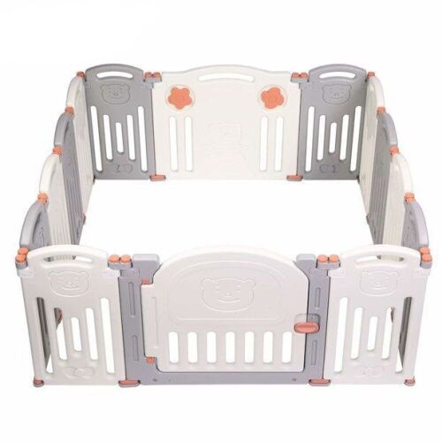 KidsClub 12 Panel Folding Baby Play Pen  - Lot 854