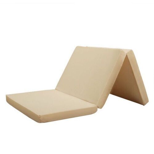 Portable Trifold Foam Mattress Topper with Removable Cover - Lot 948