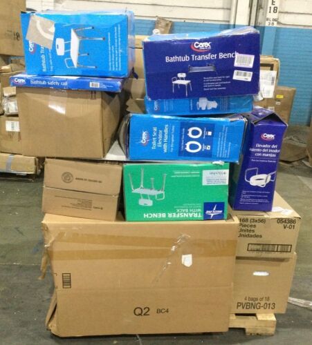 Pallet of New & E-Comm Return Medical & Geriatric Items  - Lot 1050