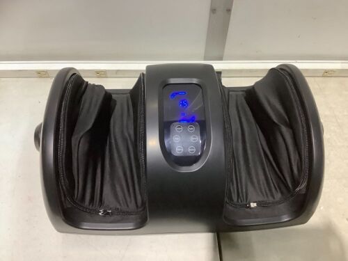 Reflexology Shiatsu Foot Massager w/ High-Intensity Rollers, Remote Control - Lot 1065