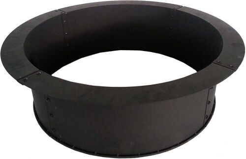 Pleasant Hearth OFW419FR Round Solid Steel Fire Ring - Lot 1191
