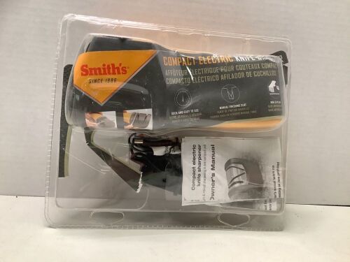 Smiths Compact Electric Knife Sharpener, Ecommere Return - Lot 107