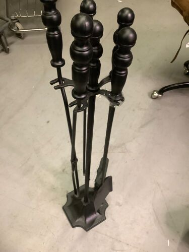 Fireplace Poker Set, Ecommerce Return - Lot 125