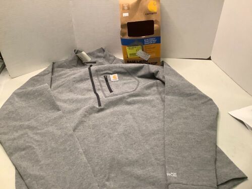 Carhartt Base Forece Heavyweight Quarter Zip, Appears New - Lot 146