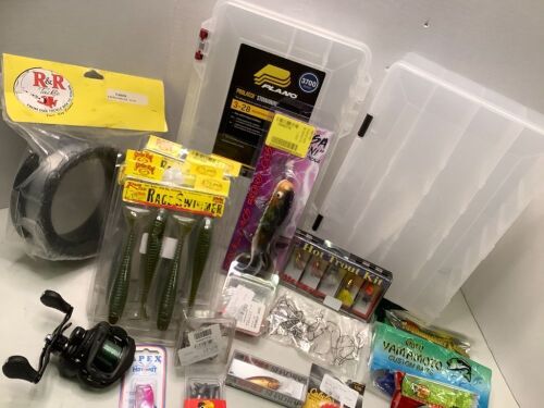 Lot of (20) Misc. Fishing Lures and Supplies, Appears New - Lot 165