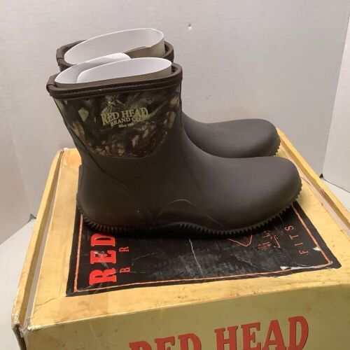 Red Head Mid Rubber Boots, 10, Appears New - Lot 189