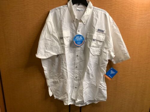 Columbia Men's Bahama II Short Sleeve Shirt, XL, Appears New - Lot 252