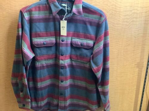 Bob Timberlake Striped Flannel, Appears New - Lot 268
