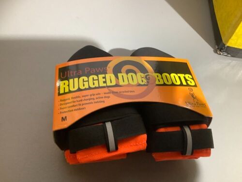 Rugged Dog Boots, Medium, Appears New - Lot 293