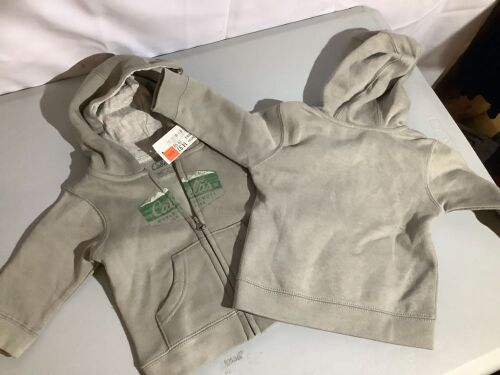 Lot of (2) Infant Hoodie, 3/6 months, Appears New - Lot 336