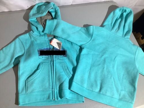 Lot of (2) Infant Hoodie, 6mo, Appears New - Lot 337