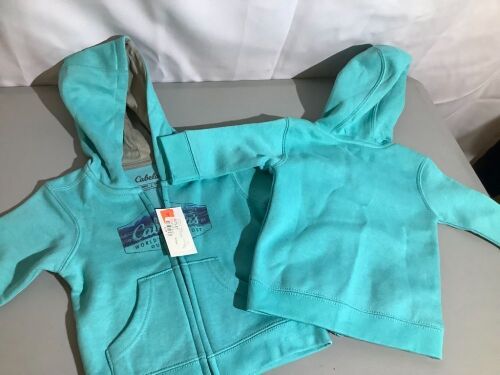 Lot of (2) Infant Hoodies, 3/6 months, Appears New - Lot 346