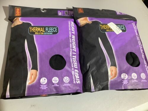 Lot of (2) Women's Large Thermal Fleece, Appears New - Lot 397