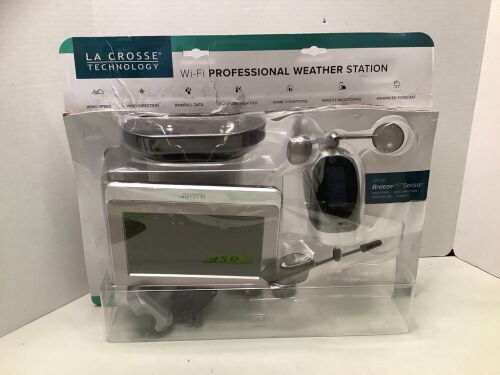 La Crosse Wi-Fi Professional Weather Station, Ecommerce Return - Lot 426