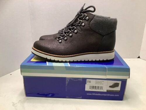 White Mountain Clifton Boots for Ladies, 7.5, Appears New - Lot 433