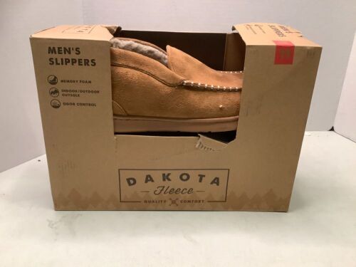 Dakota Fleece Men's Slippers, 11, Appears New - Lot 464