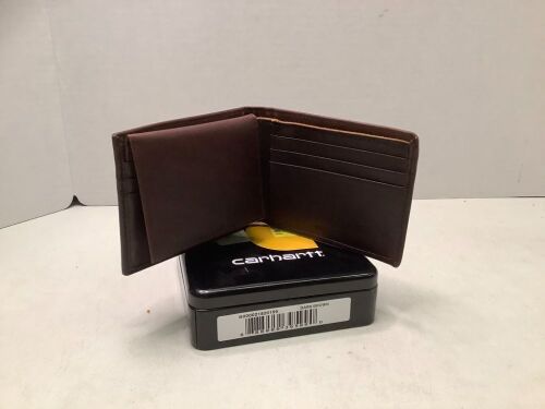 Carhartt Dark Brown Wallet, Appears New - Lot 473