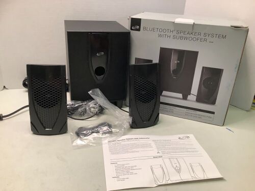 ILive Bluetooth Speaker System with Subwoofer, Appears New - Lot 541