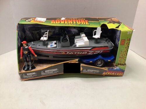 Imagination Adventure Boat Playset, Ecommerce Return - Lot 575