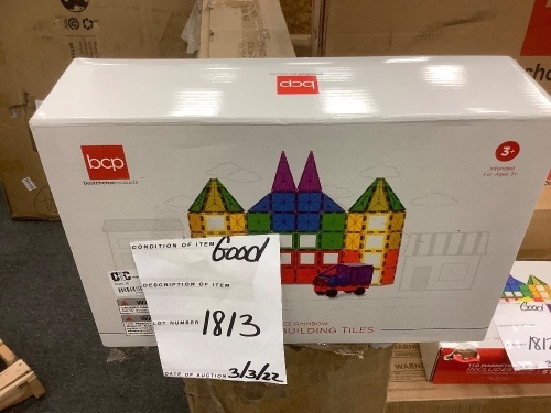 Kids Magnetic Tiles Set - Lot 1813