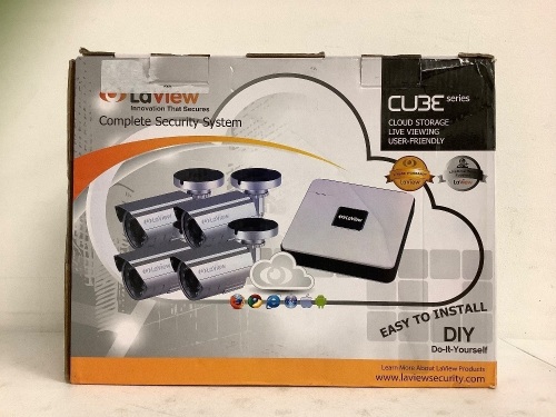 LaView Complete Security System, Powers Up, E-Commerce Return - Lot 14