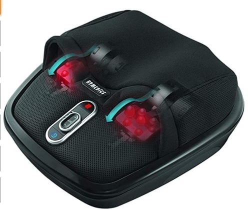 Homedics Shiatsu Air Max Foot Massager with Heat, Appears New - Lot 23