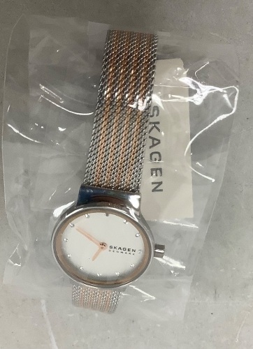 Skagen Women's Stainless Steel Dress Quartz Watch, Untested, Appears New - Lot 37