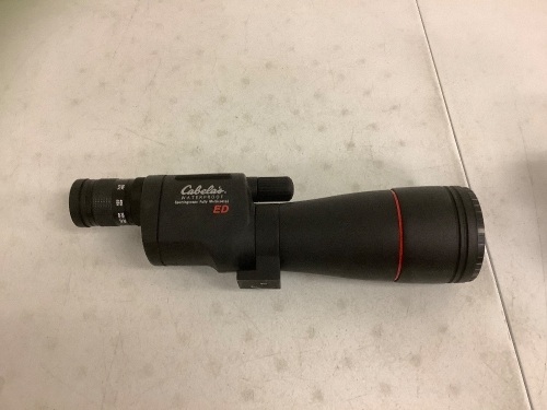 Spotting Scope, Power- 20x-60x, Objective Lense-66mm, E-Comm Return - Lot 55