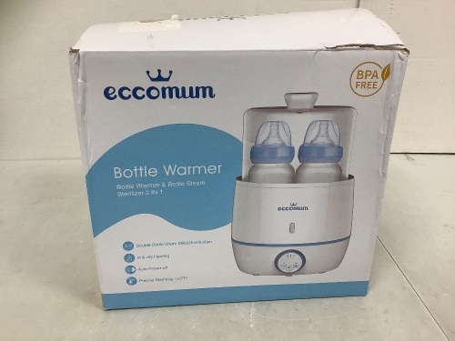 Eccomum Bottle Warmer, Powers Up, E-Commerce Return - Lot 68
