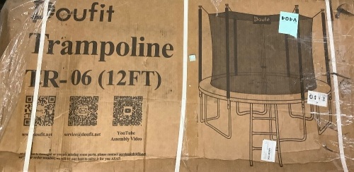 12ft Trampoline, Appears New - Lot 81